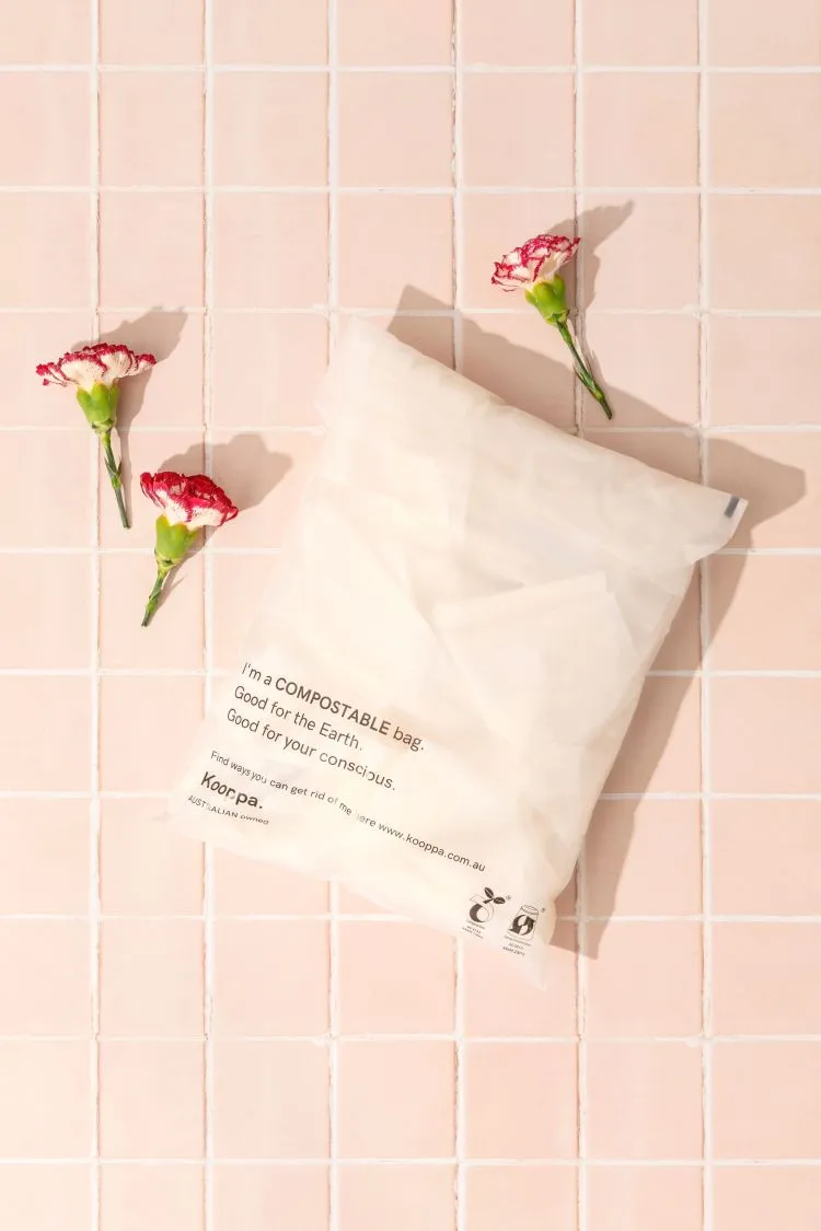 1000 X Clear Biodegradable Medium Mailer 250X340mm Compostable Bag Satchels