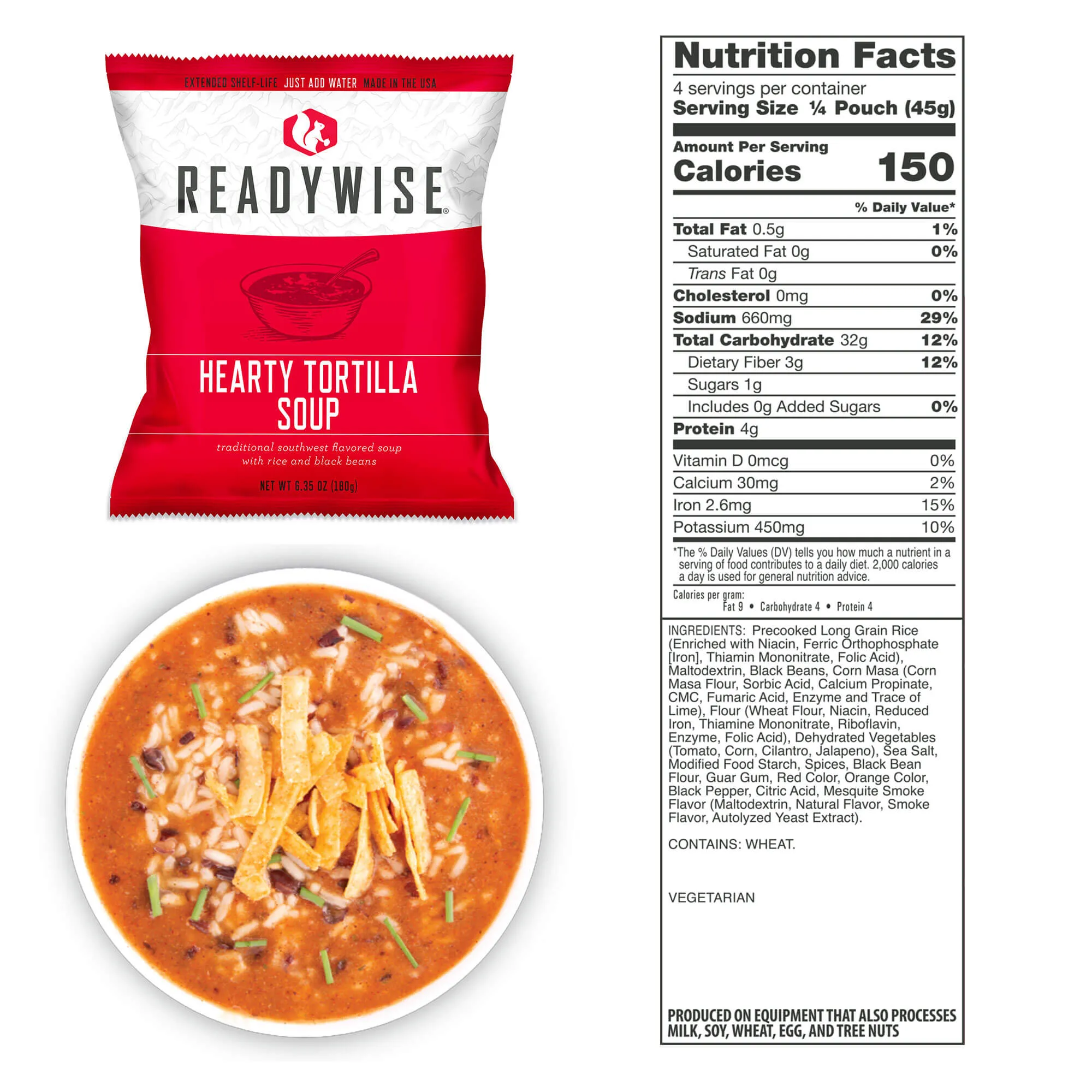 1440 Serving Package - 240 lbs - Includes: 6 - 120 Serving Entrée Buckets and 6 - 120 Serving Breakfast Buckets