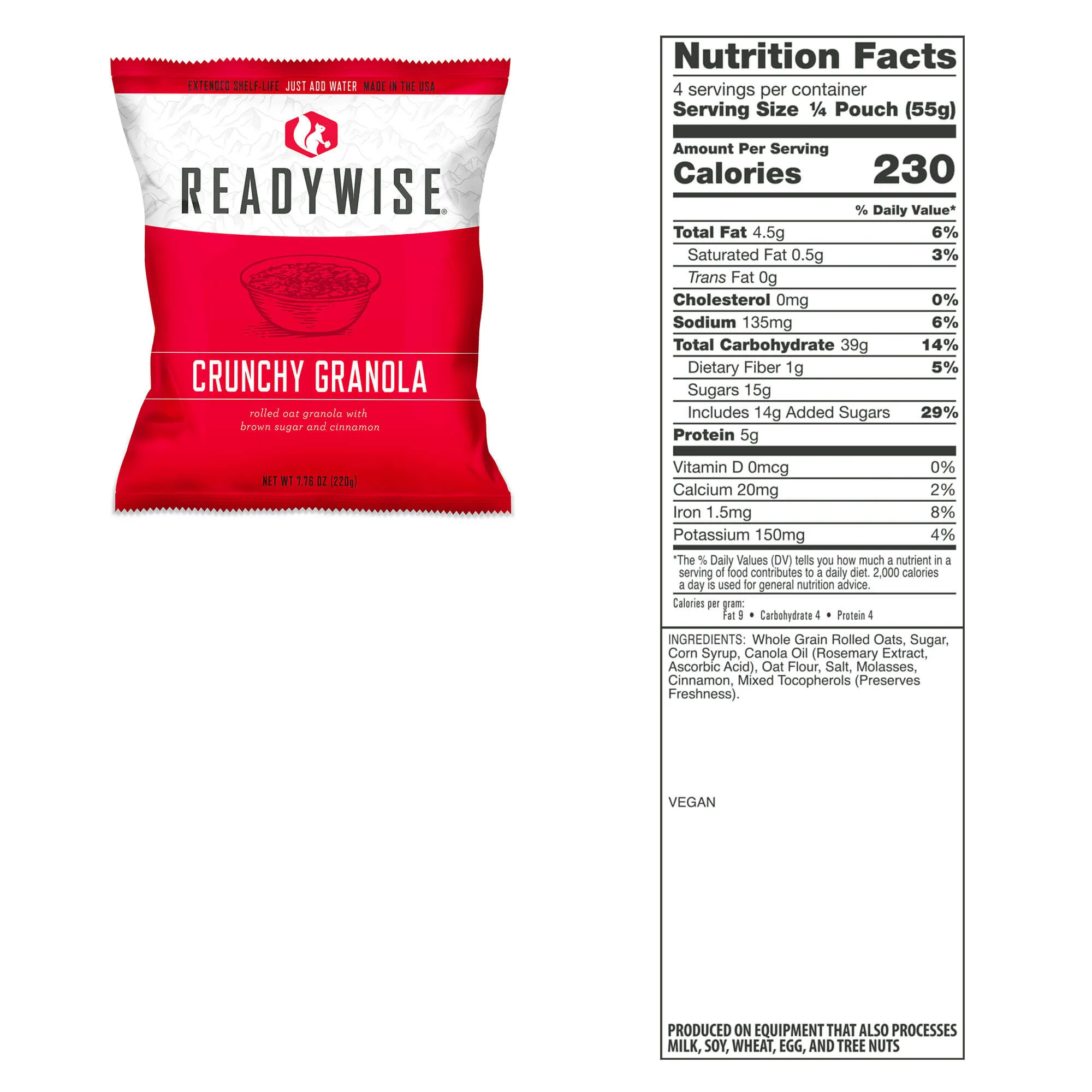 1440 Serving Package - 240 lbs - Includes: 6 - 120 Serving Entrée Buckets and 6 - 120 Serving Breakfast Buckets