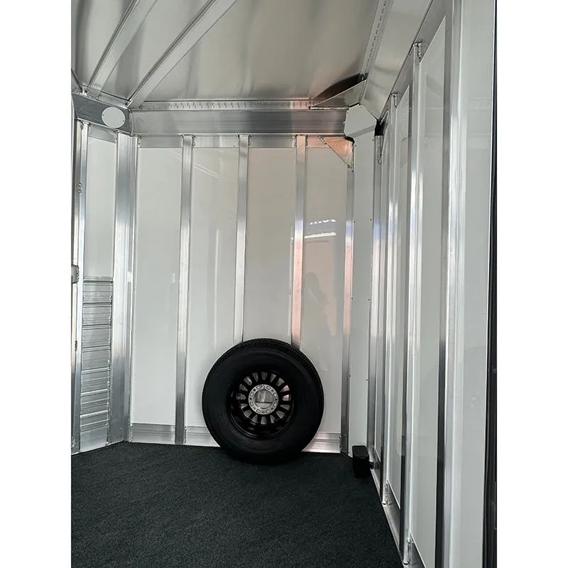 2025 4 Star 3 Horse Bumper Trailer Pull 8' Wide, 15' Long