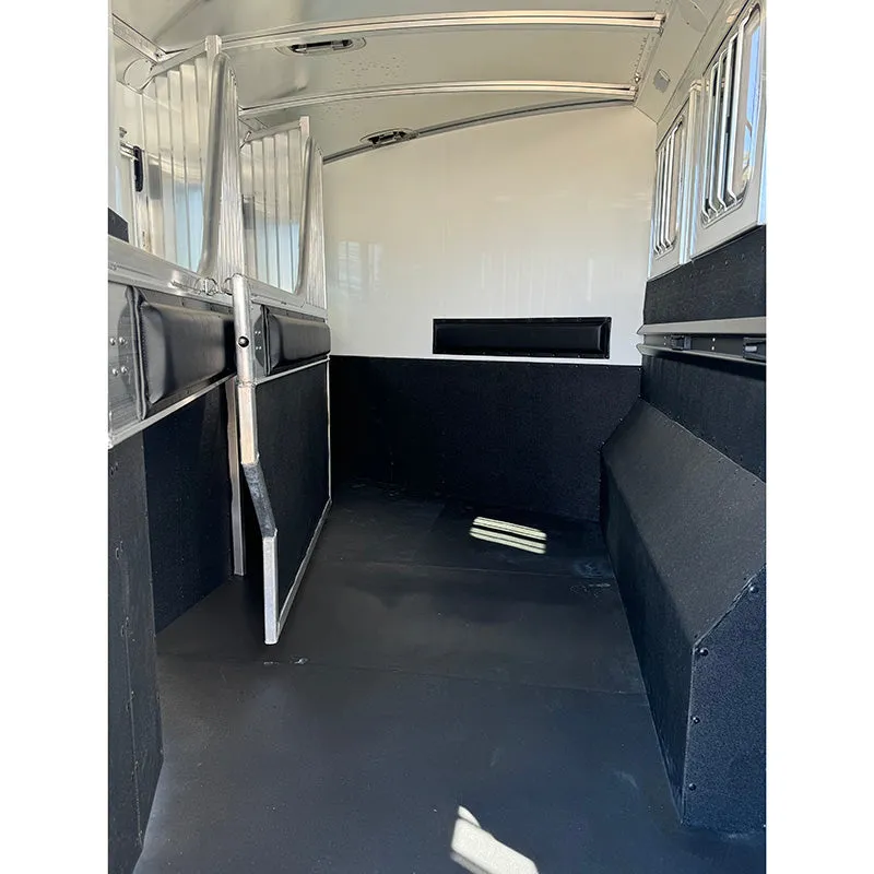 2025 4 Star 3 Horse Bumper Trailer Pull 8' Wide, 15' Long