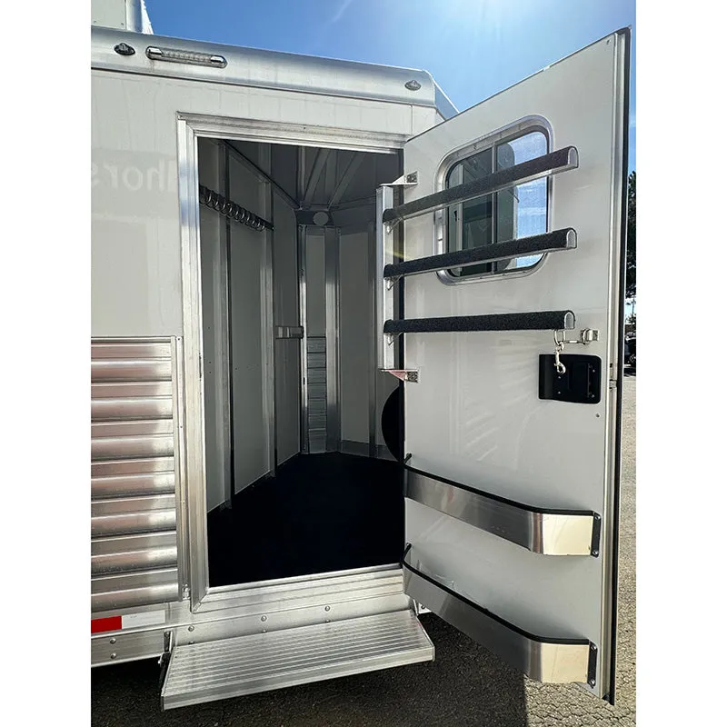 2025 4 Star 3 Horse Bumper Trailer Pull 8' Wide, 15' Long