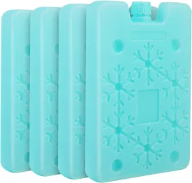4/8 Pack Ice Packs for Lunch Boxes & Coolers, Slim Reusable Lunchbox Cooler for Women, Quick Freeze Space Saving Freezer Icepack, Long-Lasting Picnic Accessories Small Cold Pack, Travel Essentials
