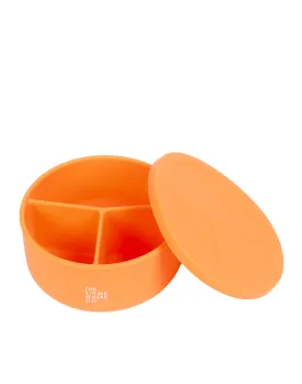 Apricot Round Silicone Bento Lunch Box