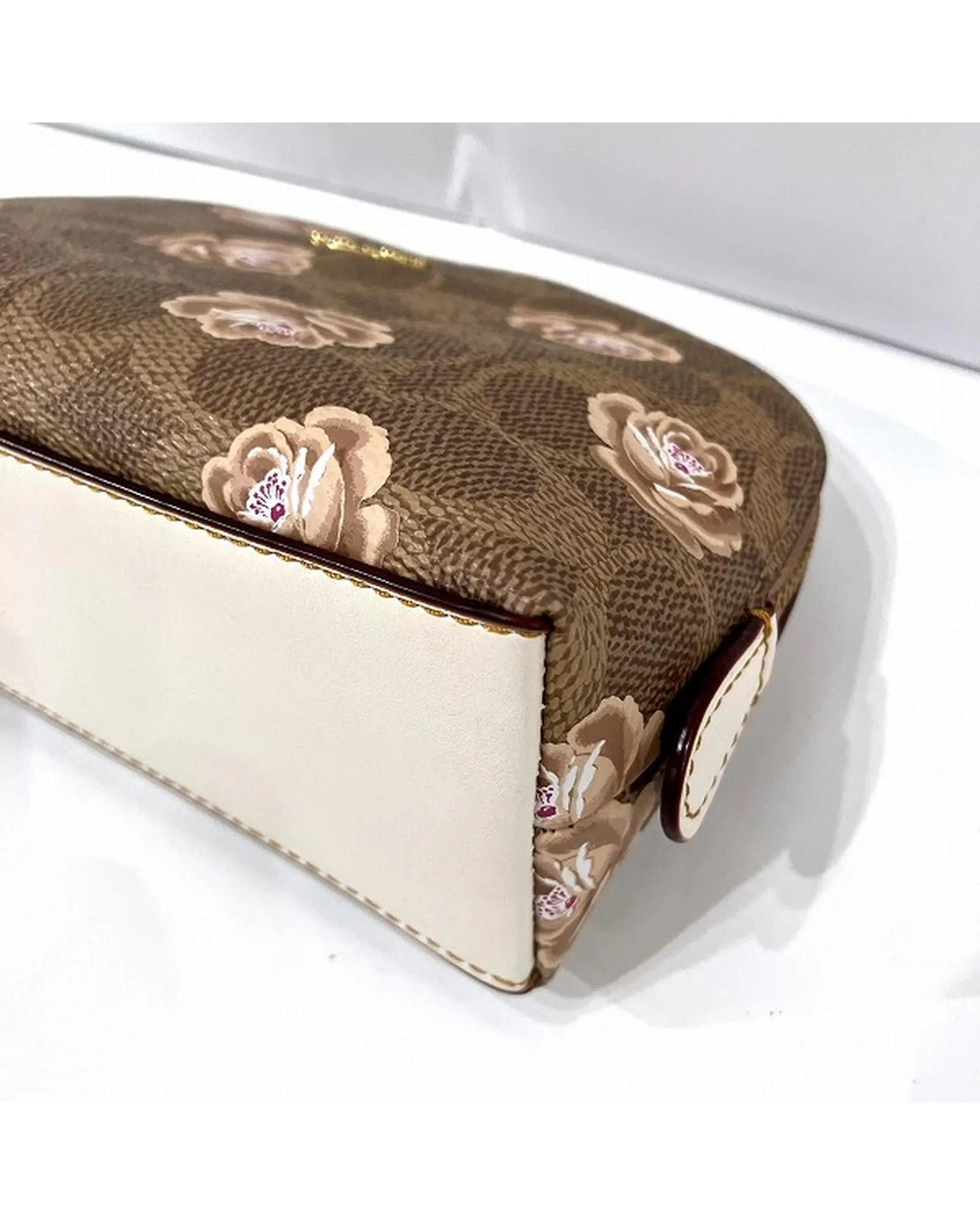Authentic Coach Floral Clutch Bag - Pre-Owned Luxury Pouch