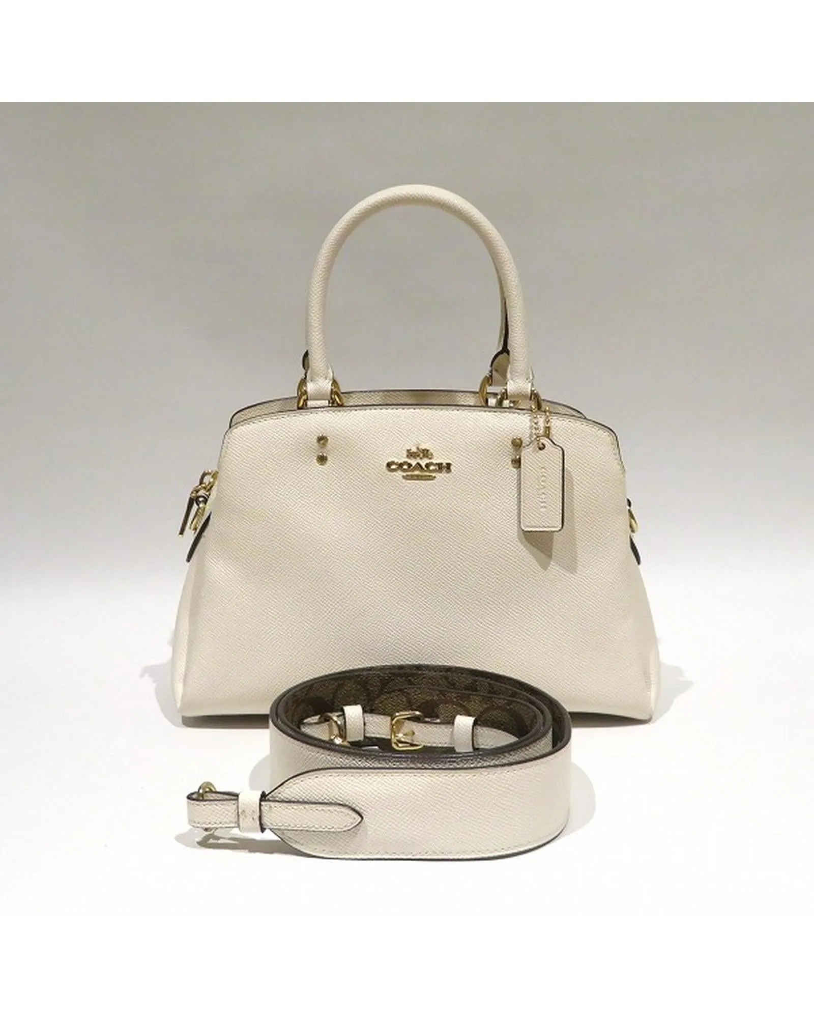Authentic Coach Mini Leather Handbag in Great Condition