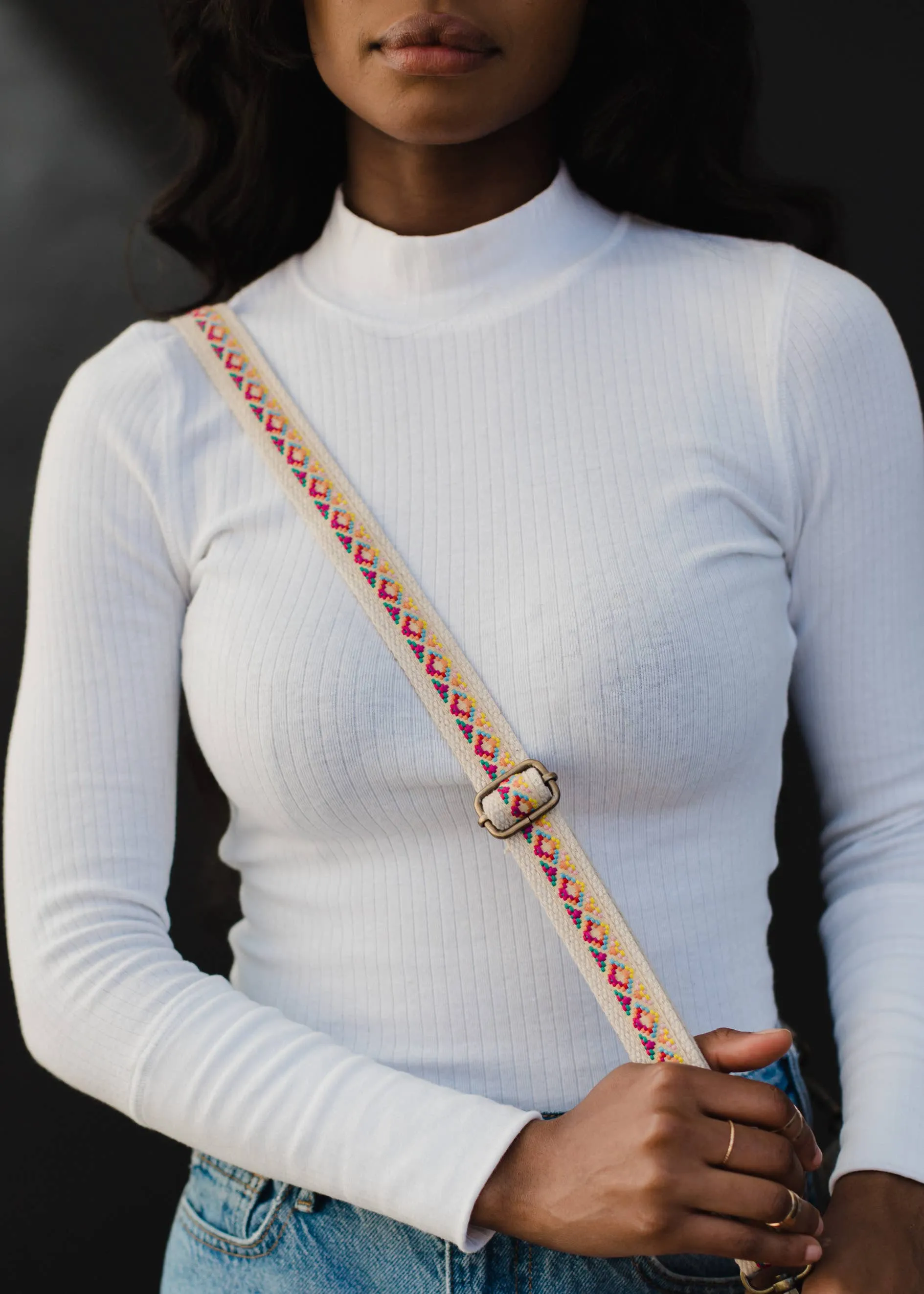 Aztec Woven Crossbody Bag