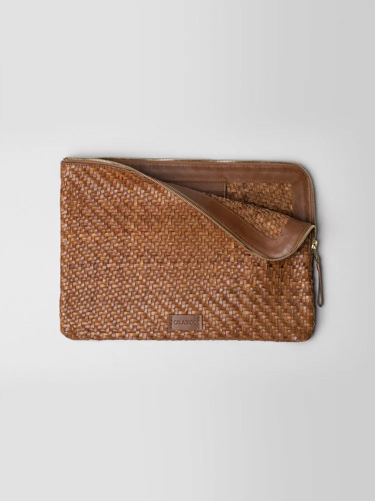 BATU L Nutmeg Twill Pouch