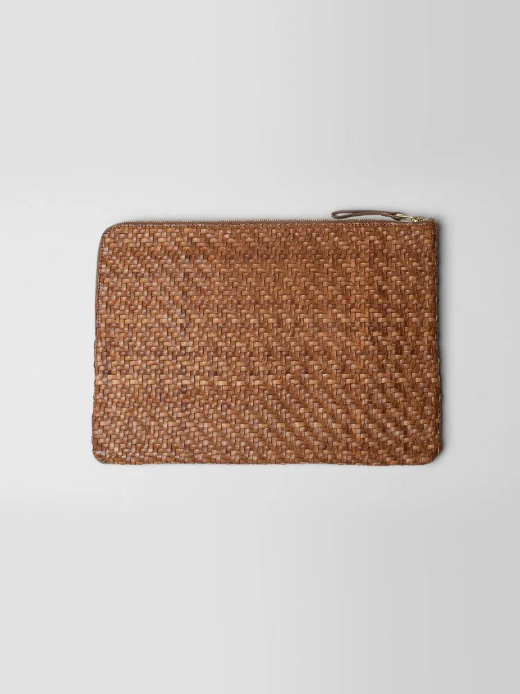 BATU L Nutmeg Twill Pouch