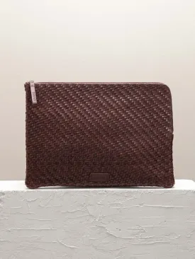 BATU L Pecan Twill Pouch