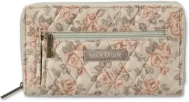 Bella Taylor Wrist Strap Wallet for Women | Multi Card Zip Around Wallet with RFID Protection and Wristlet Strap