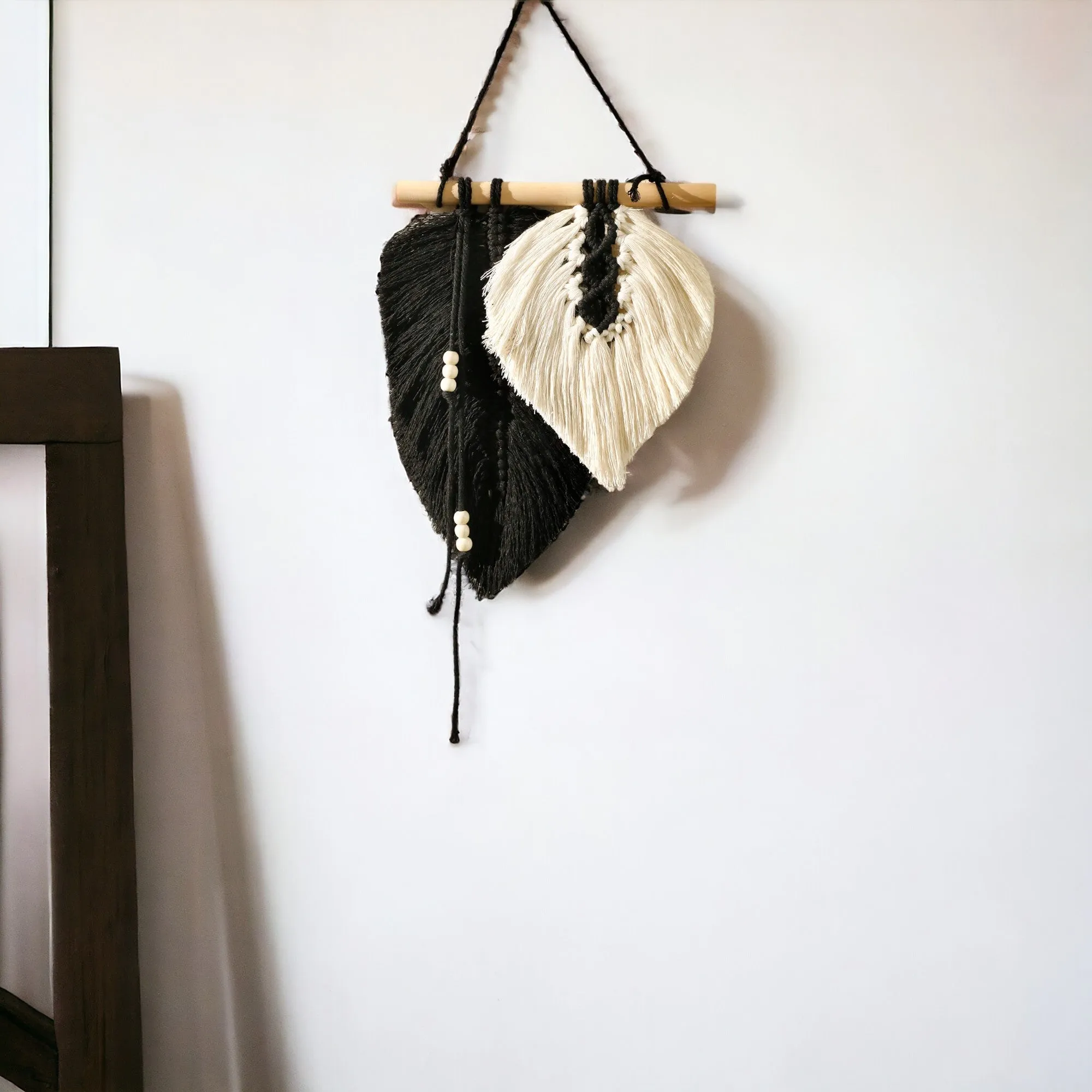 Boho Leaf Macrame Home Decoration