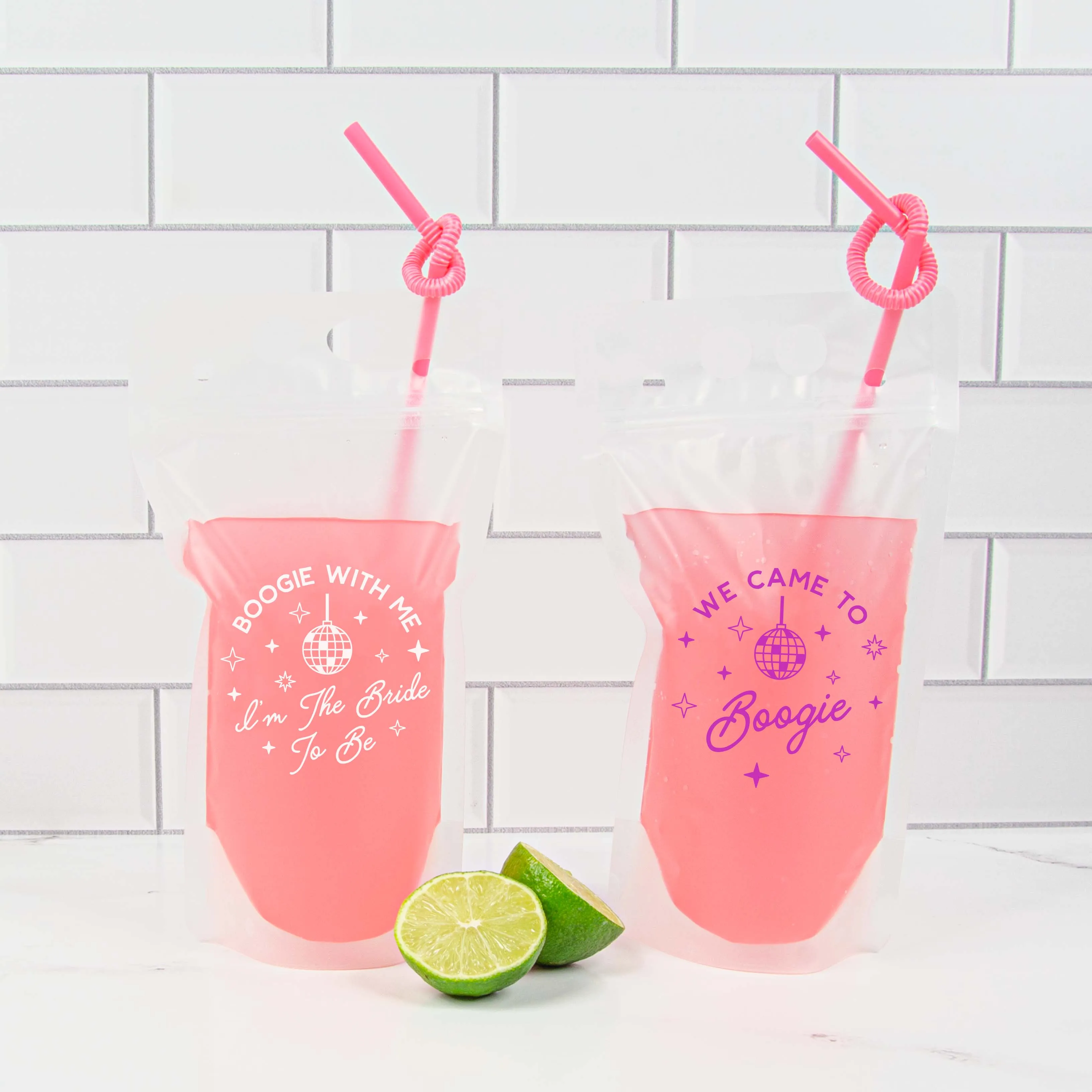 Bride's Last Disco Drink Pouches