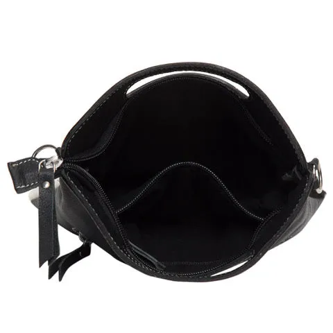 Cali Cowhide Sling Bag with Tooling