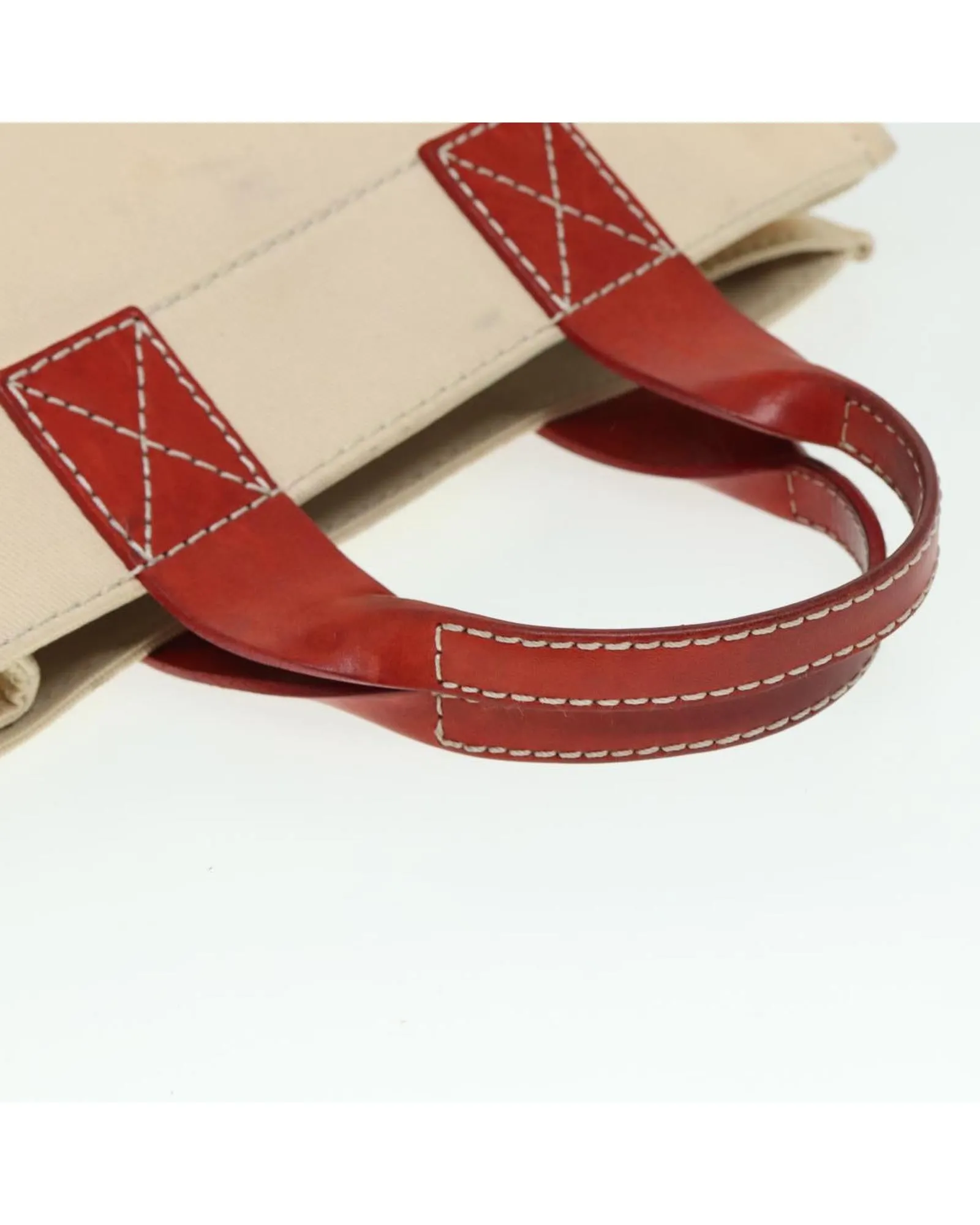 Canvas Hand Bag with Handle and Spacious Interior