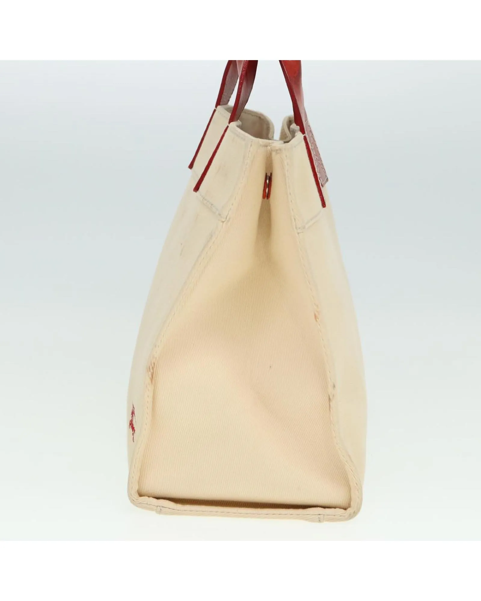 Canvas Hand Bag with Handle and Spacious Interior