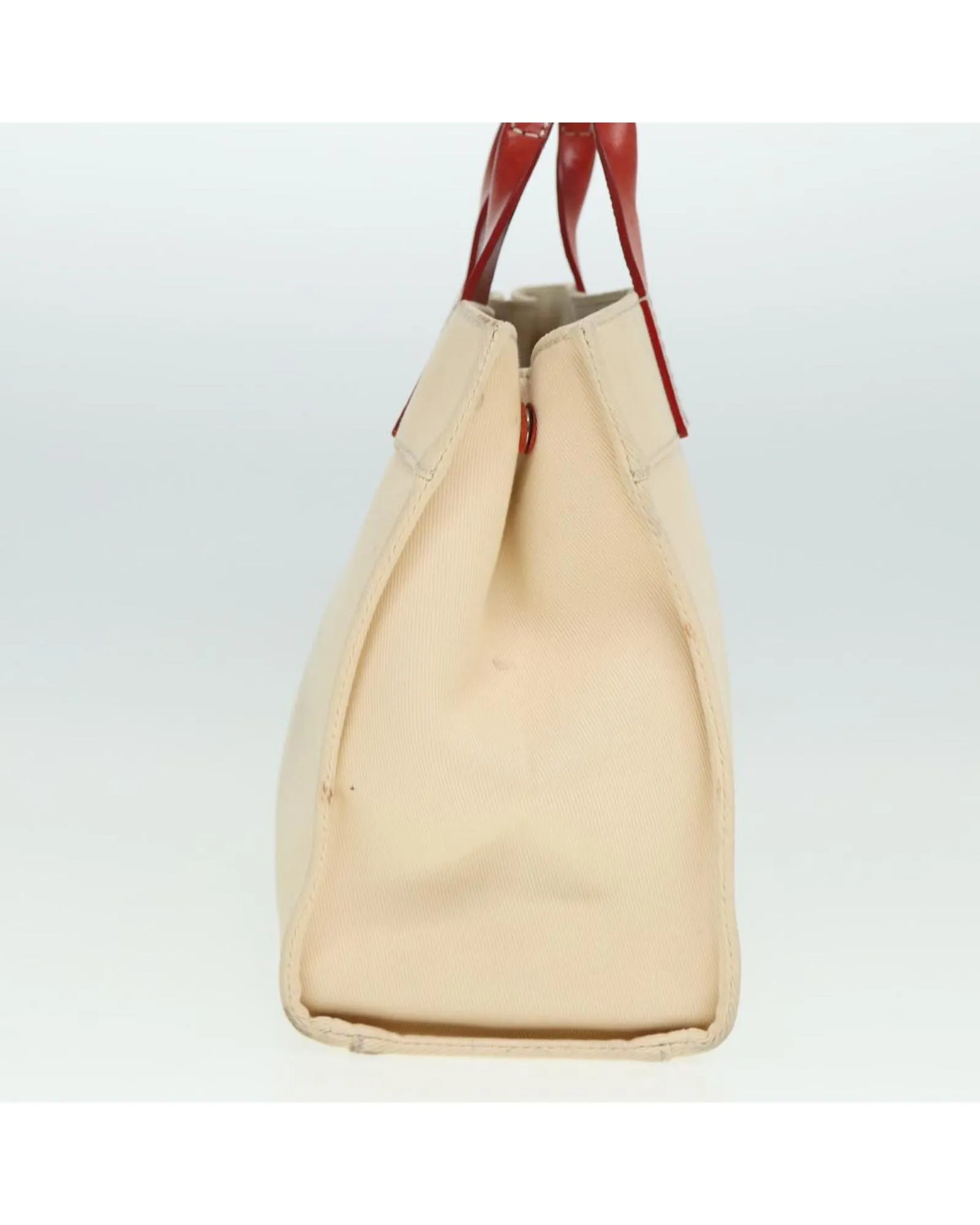 Canvas Hand Bag with Handle and Spacious Interior