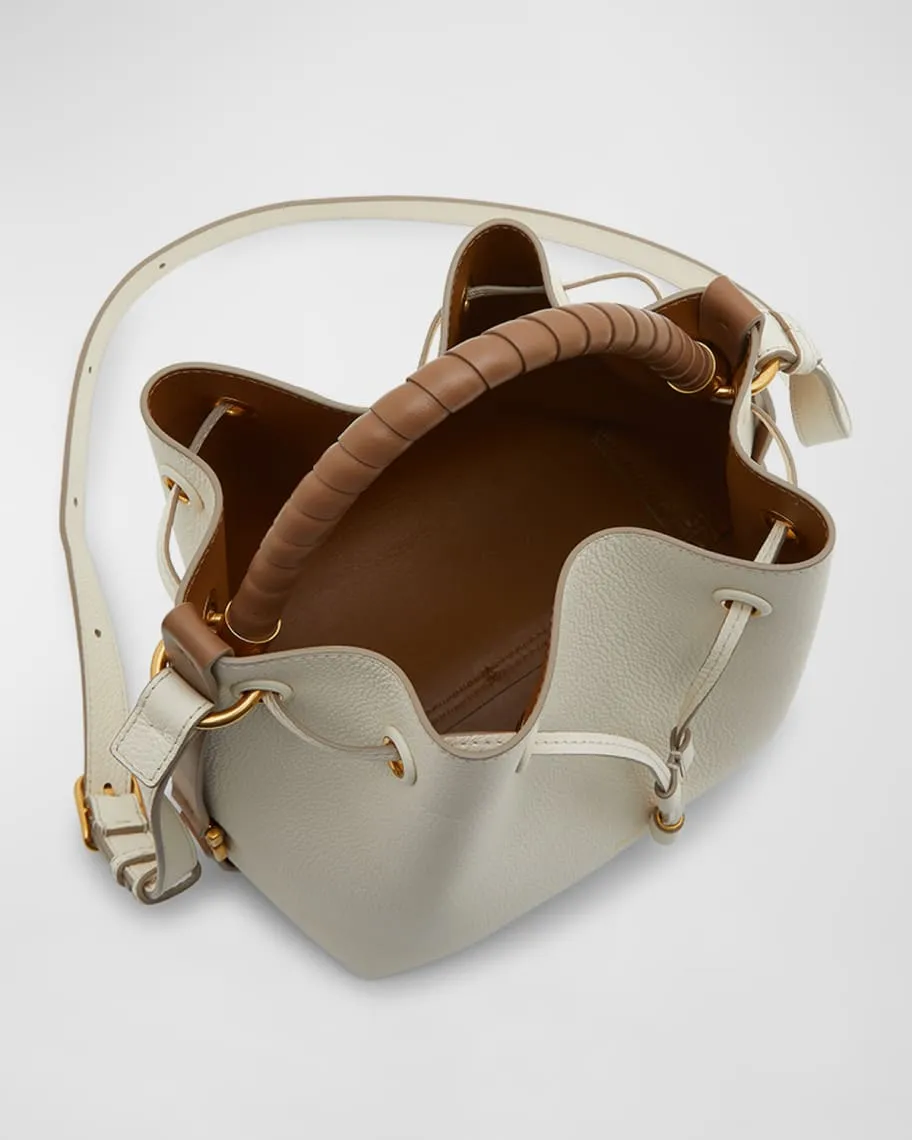 Chloe Calfskin Drawstring Marcie Bucket Bag