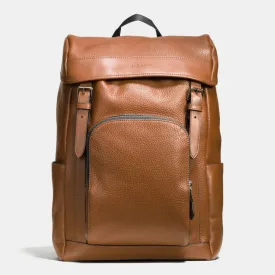 COACH HENRY BACKPACK IN PEBBLE LEATHER