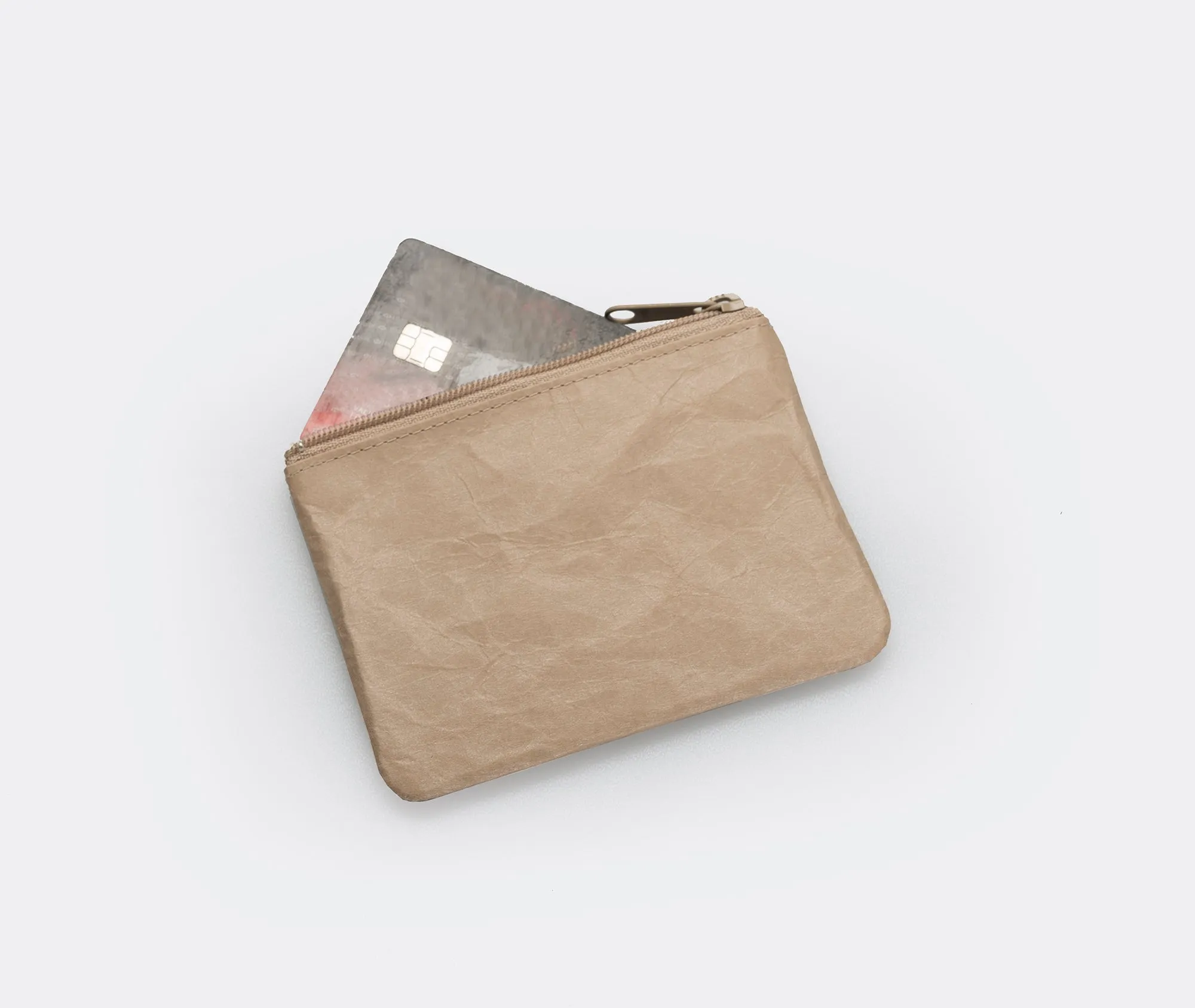 Coin Case Wide - Brown