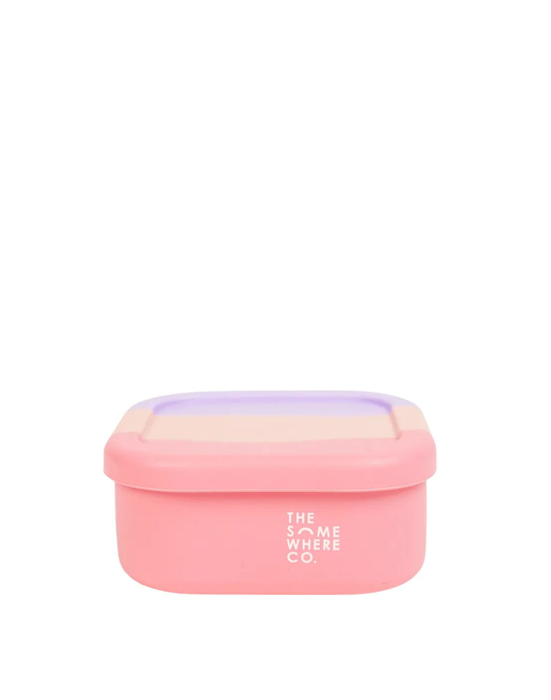 Cotton Candy Square Silicone Lunch Box