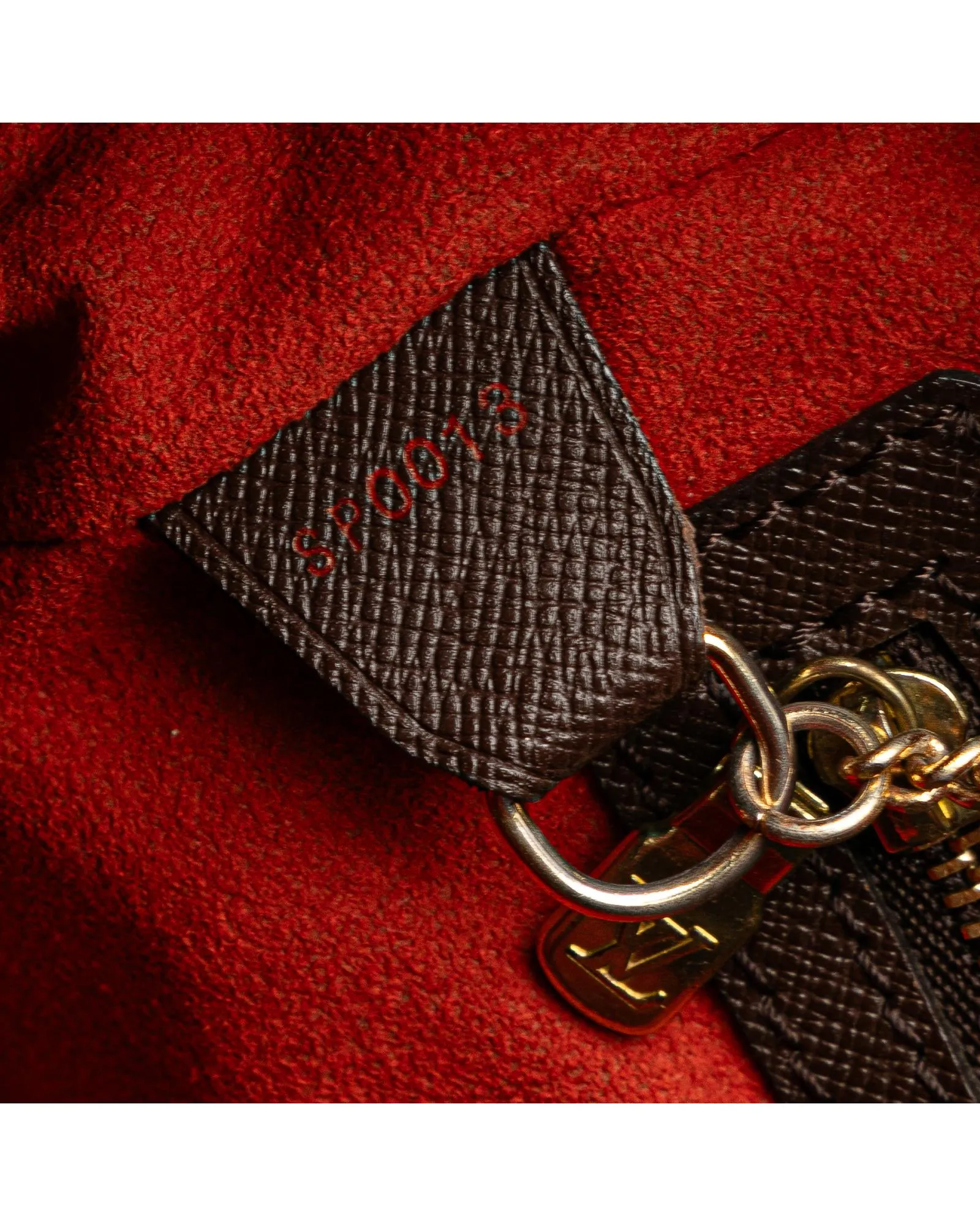 Damier Ebene Canvas Shoulder Bag