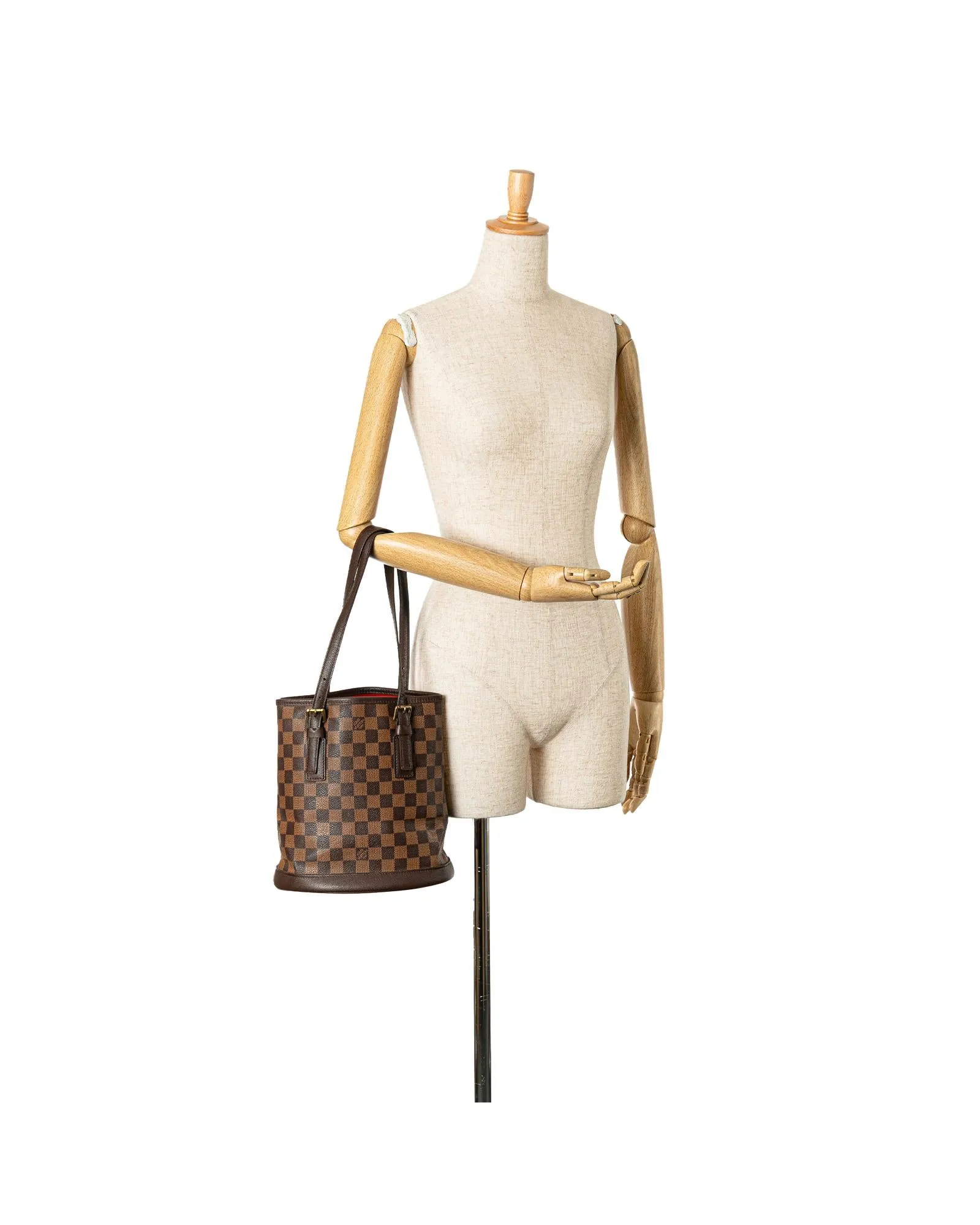 Damier Ebene Canvas Shoulder Bag