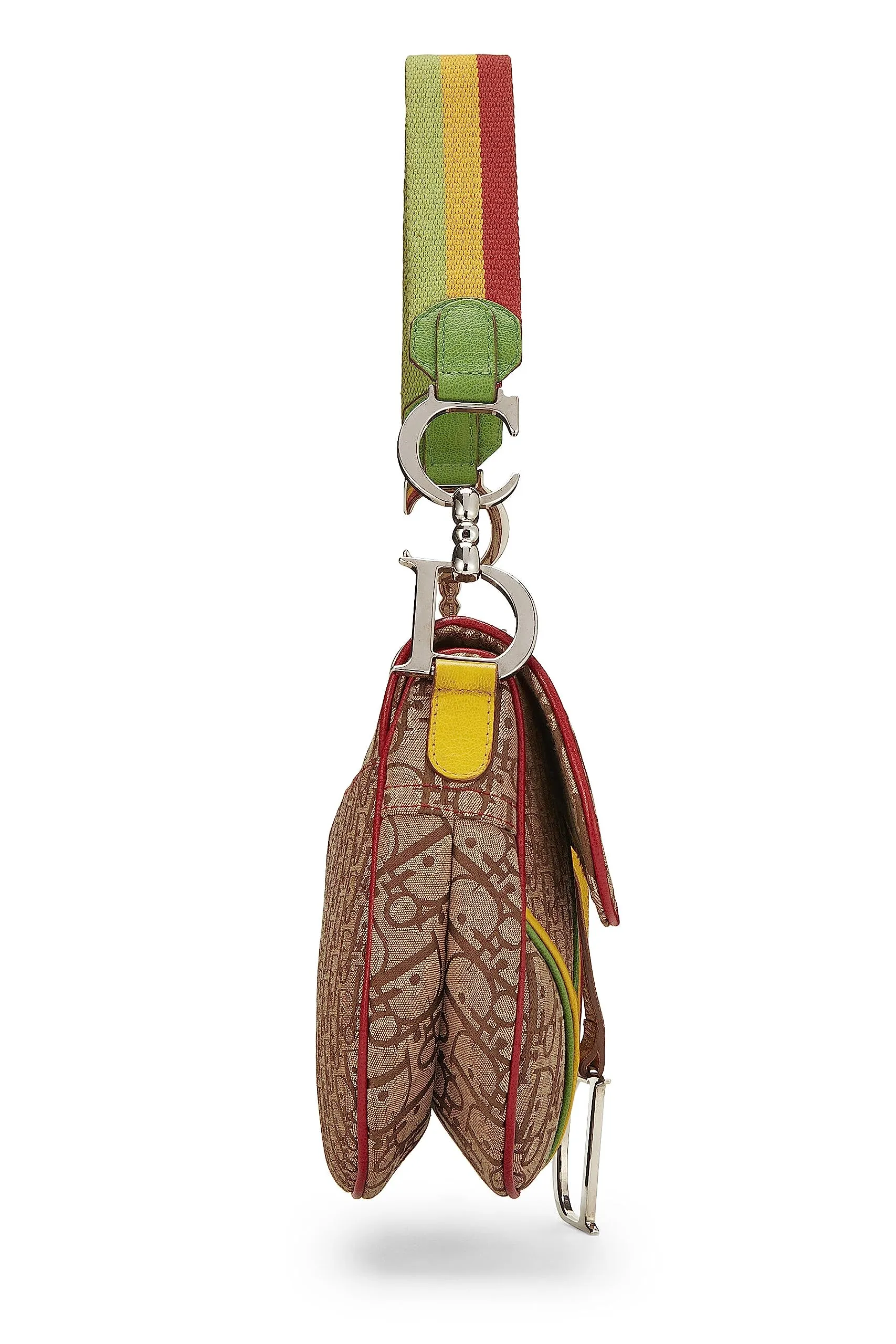 Dior,  Rasta Diorissimo Saddle Bag, Multi
