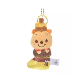 Disney Christmas Winnie the Pooh Keychain Sock