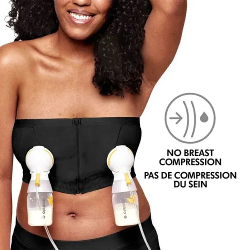 Hands-Free Pumping Bustier - Medium - Black