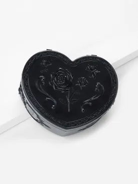 Heart Pattern Jewelry Box