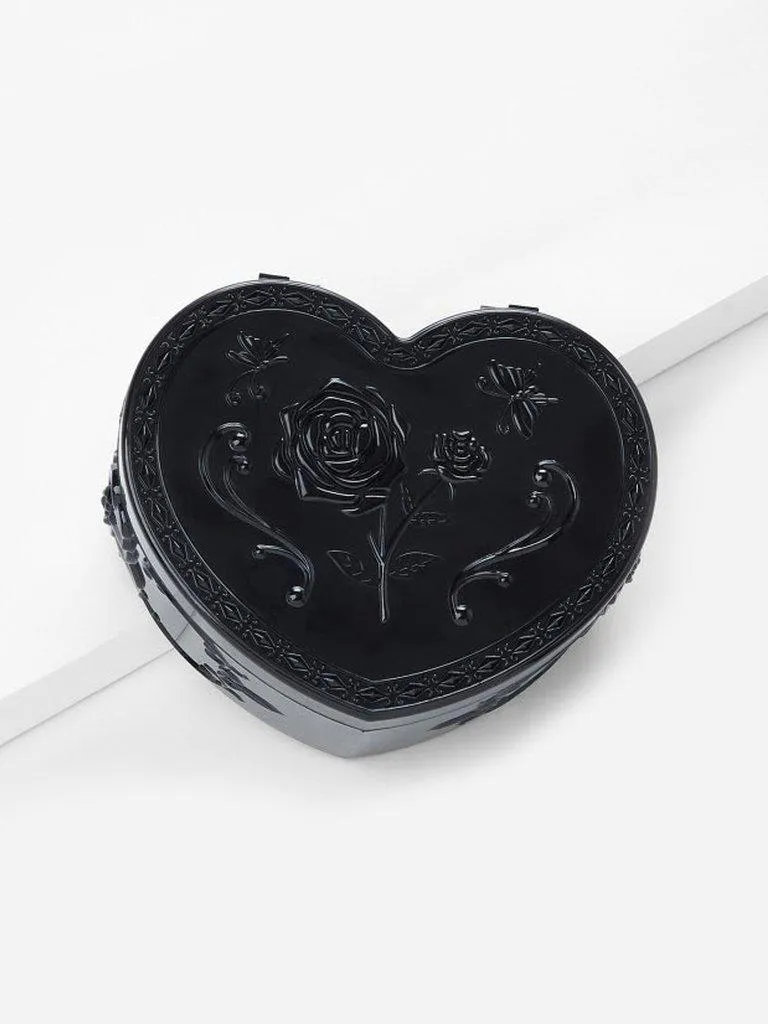 Heart Pattern Jewelry Box