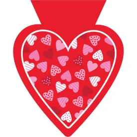 Heart Shaped Valentine's Day Cello Bags