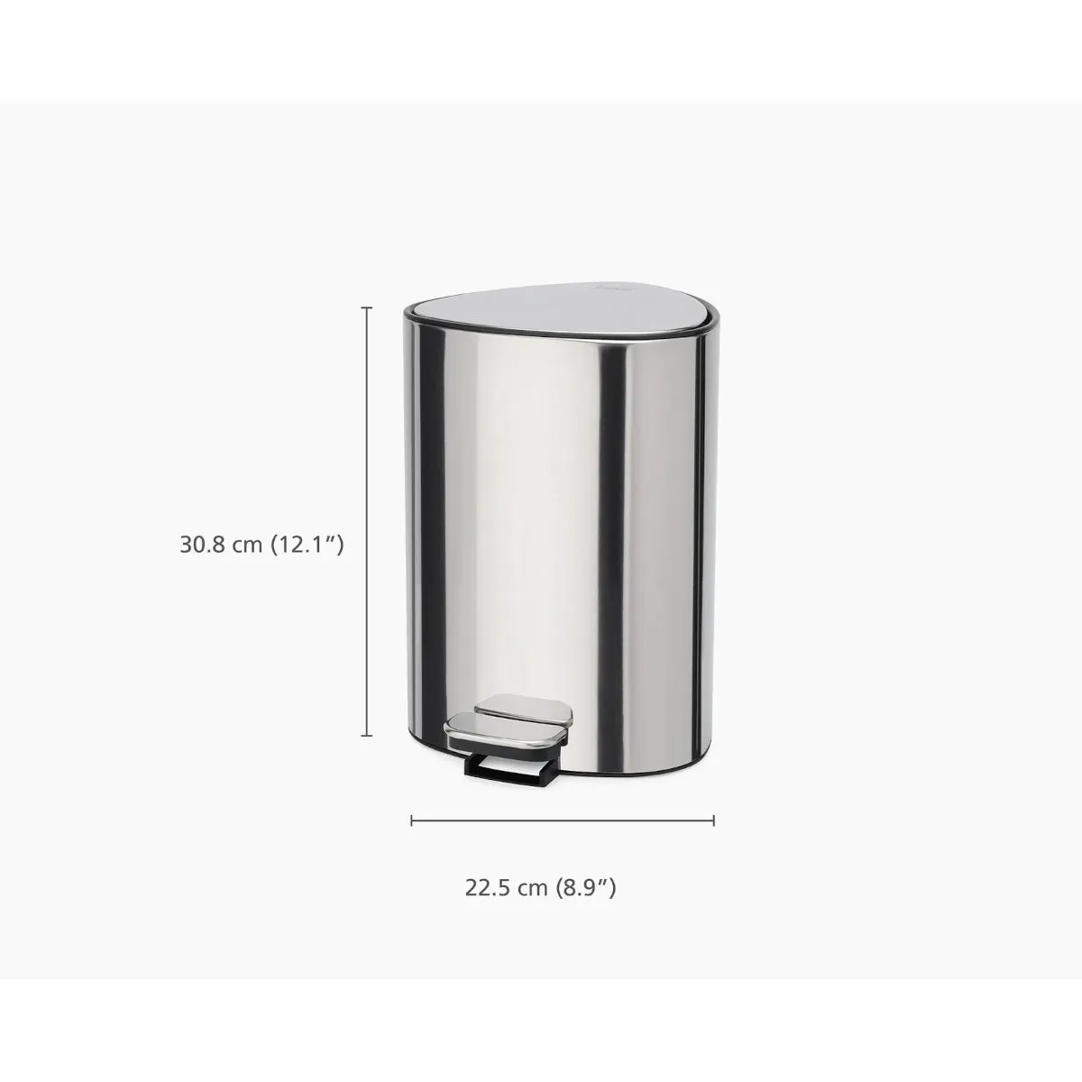 Joseph Joseph EasyStore Luxe Stainless Steel Pedal Bin 5L