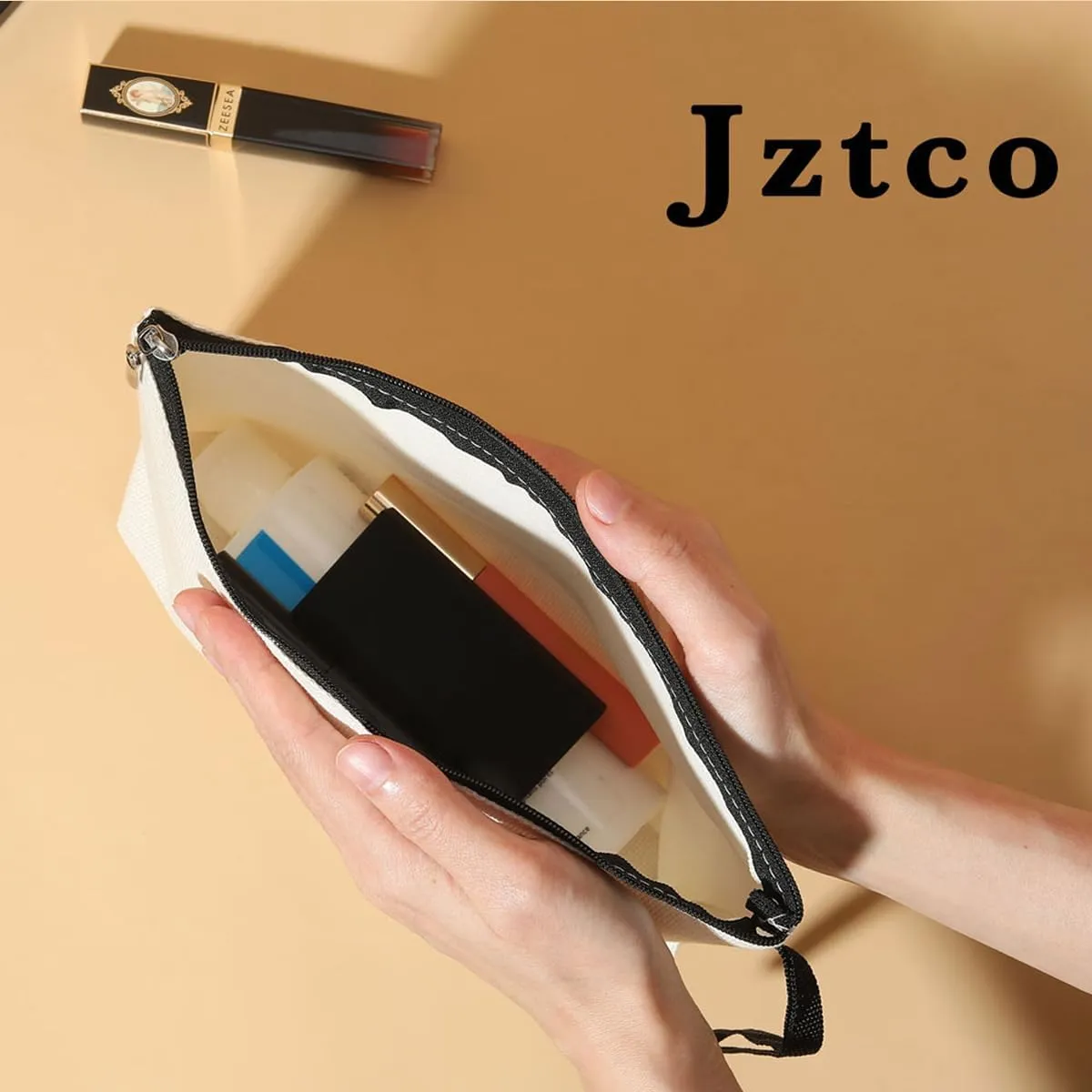 Jztco Cheer Stuff Cheerleading Gifts Cosmetic Bag Cheer Gifts Cheerleader Toiletry Bag Graduation Funny Makeup Bag Cheerleader Gifts Birthday Gifts for Women Teens Girls Girlfriend Cheer Coach Sister