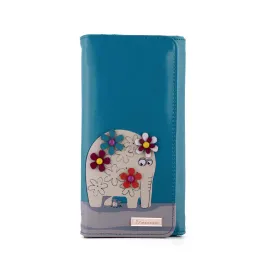 Kukubird Large Purse Elephant And Mouse Purse - Blue