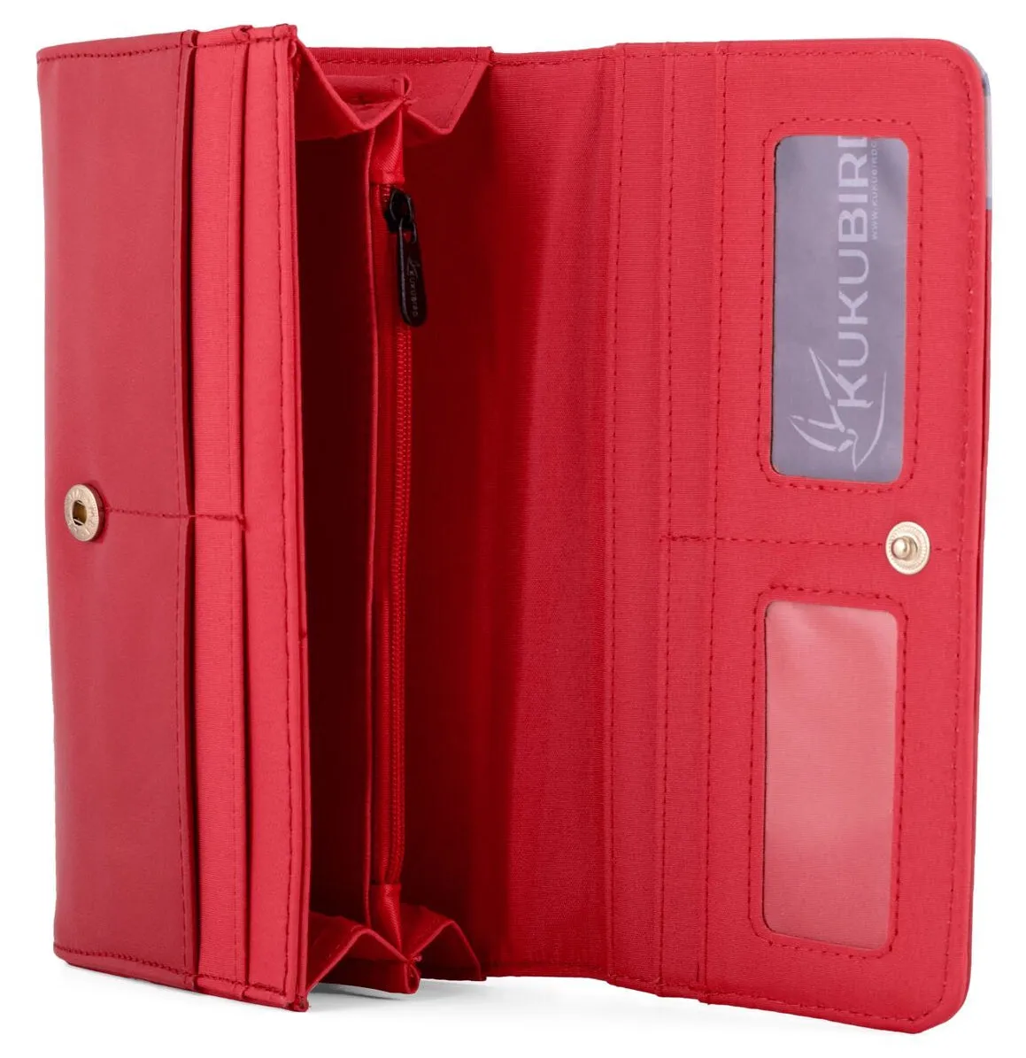 Kukubird Large Purse Elephant - Red