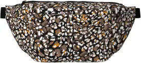 Large Fanny Packs for Women Men Cross Body - Leopard Pebbles pattern Travel Crossbody Bags for Women Trendy, Belt Bag for Women Men Crossbody, Waist Bag for Women With Adjustable Strap