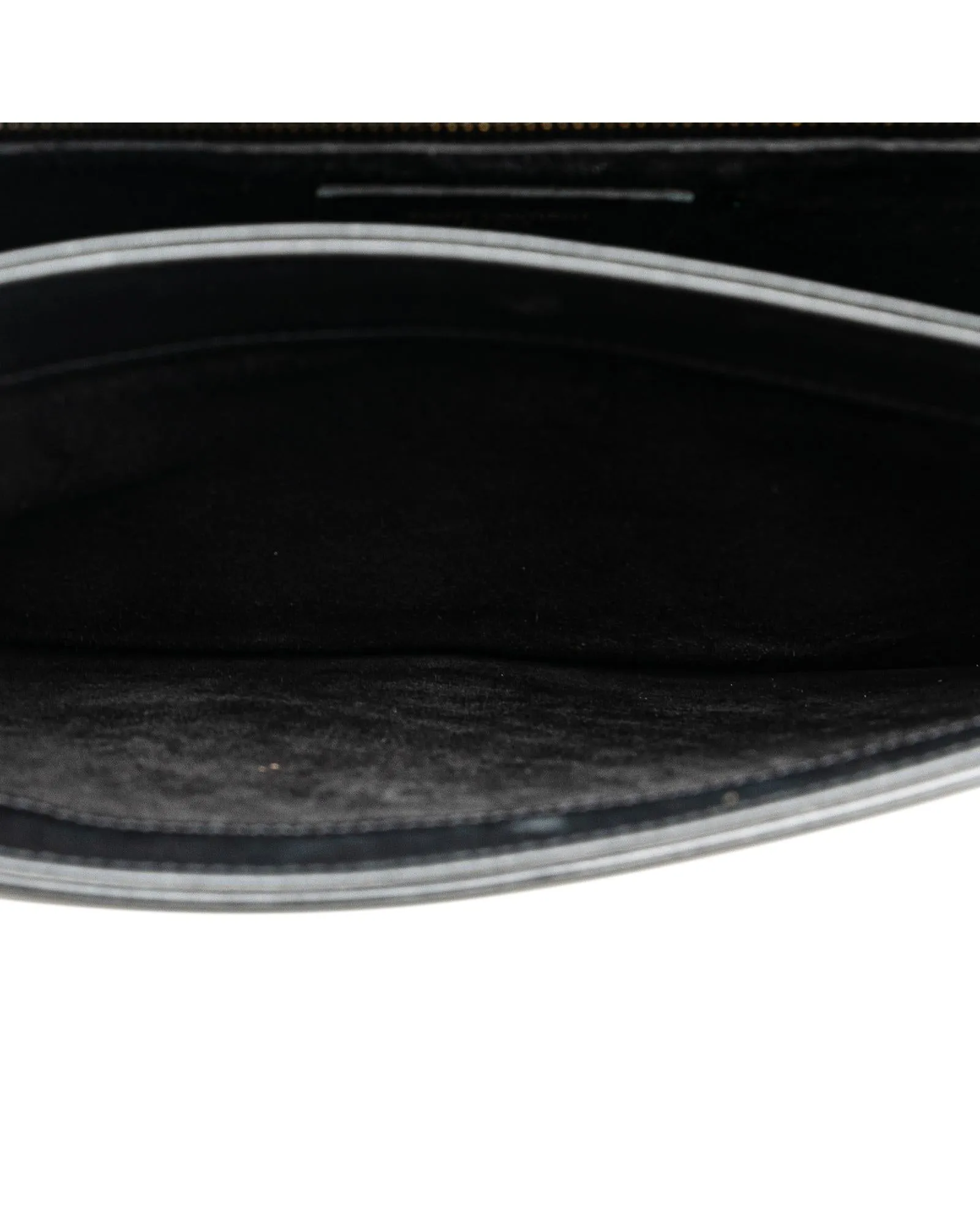 Leather Flap Shoulder Bag with Slip and Zip Pockets