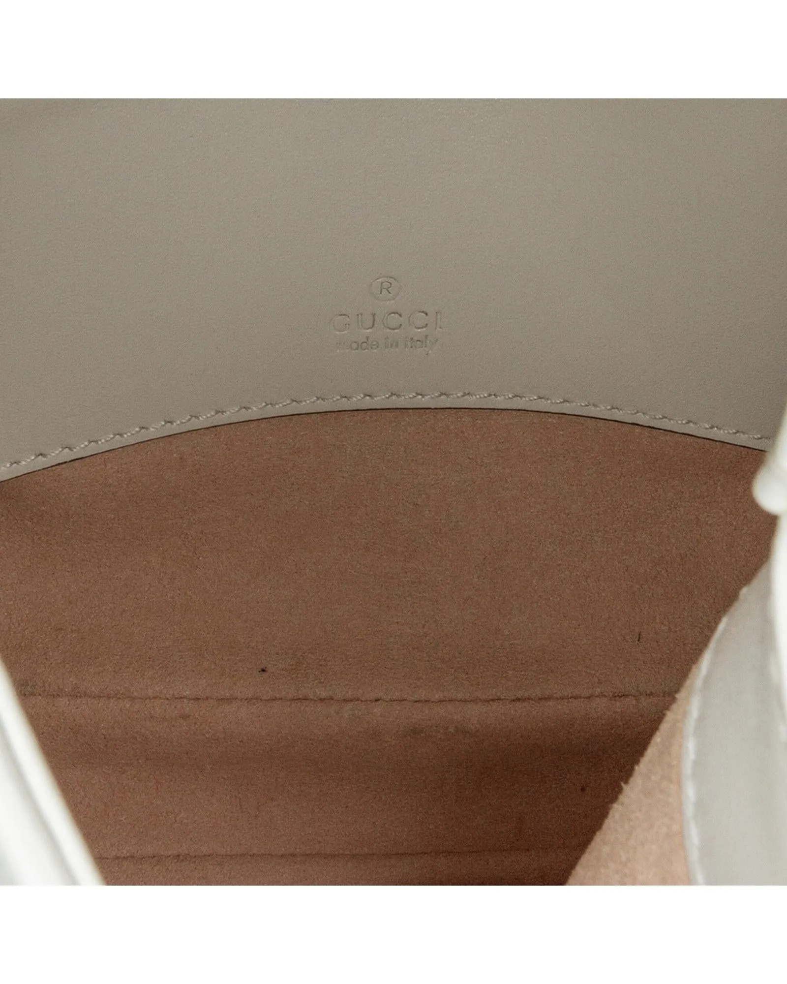 Leather Shoulder Bag with Front Closure and Interior Pocket