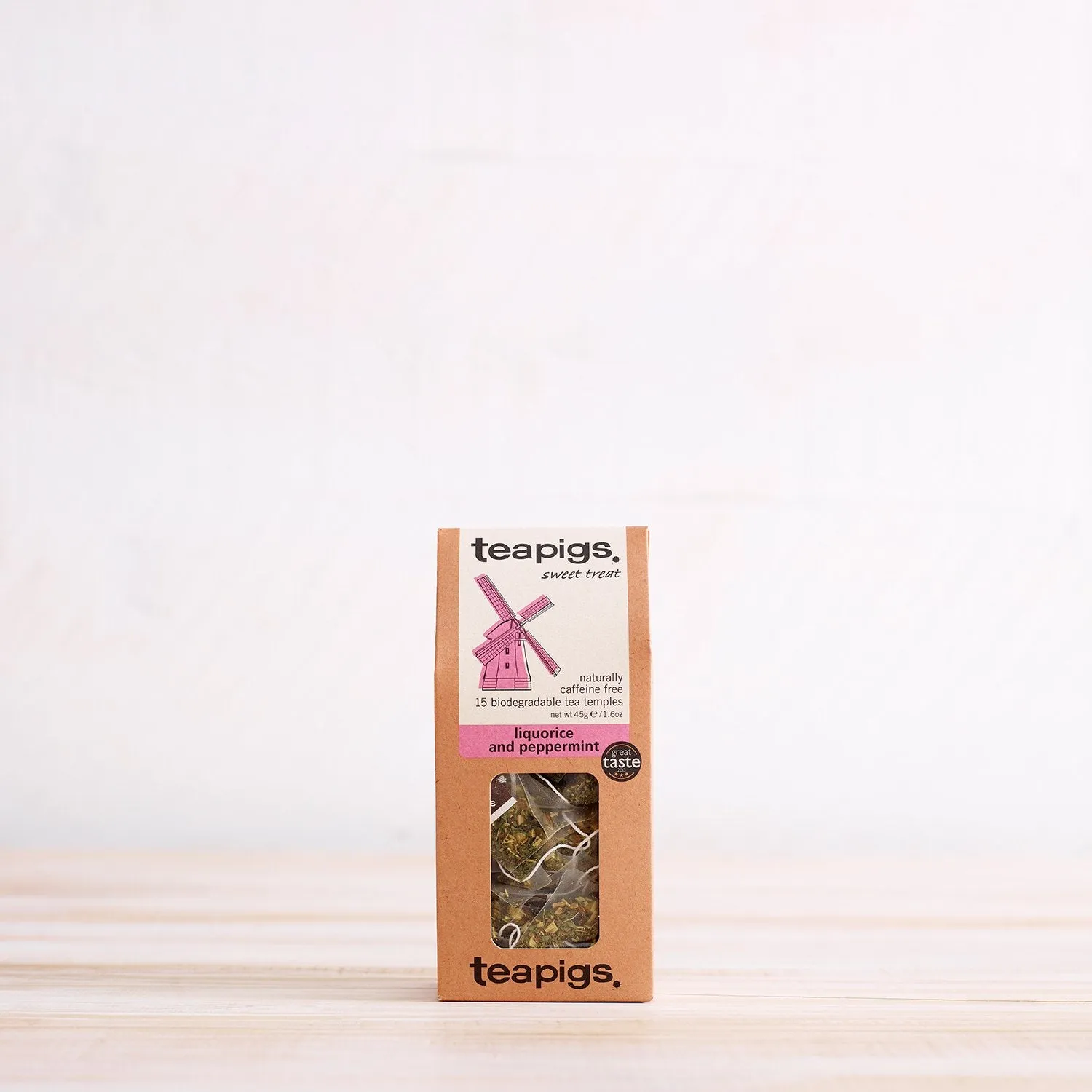 liquorice and peppermint tea