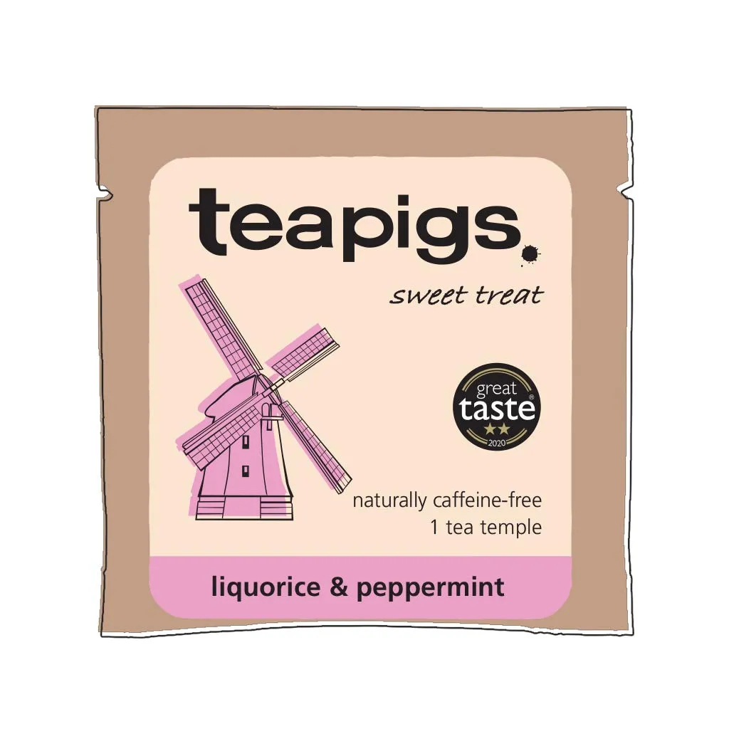 liquorice and peppermint tea