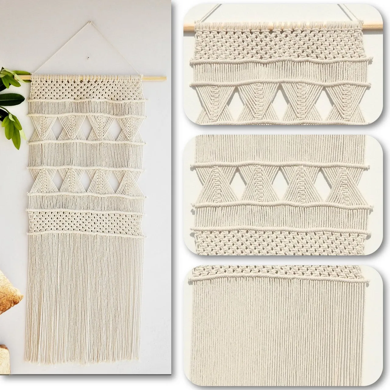 Macrame Boho Wall Hanging