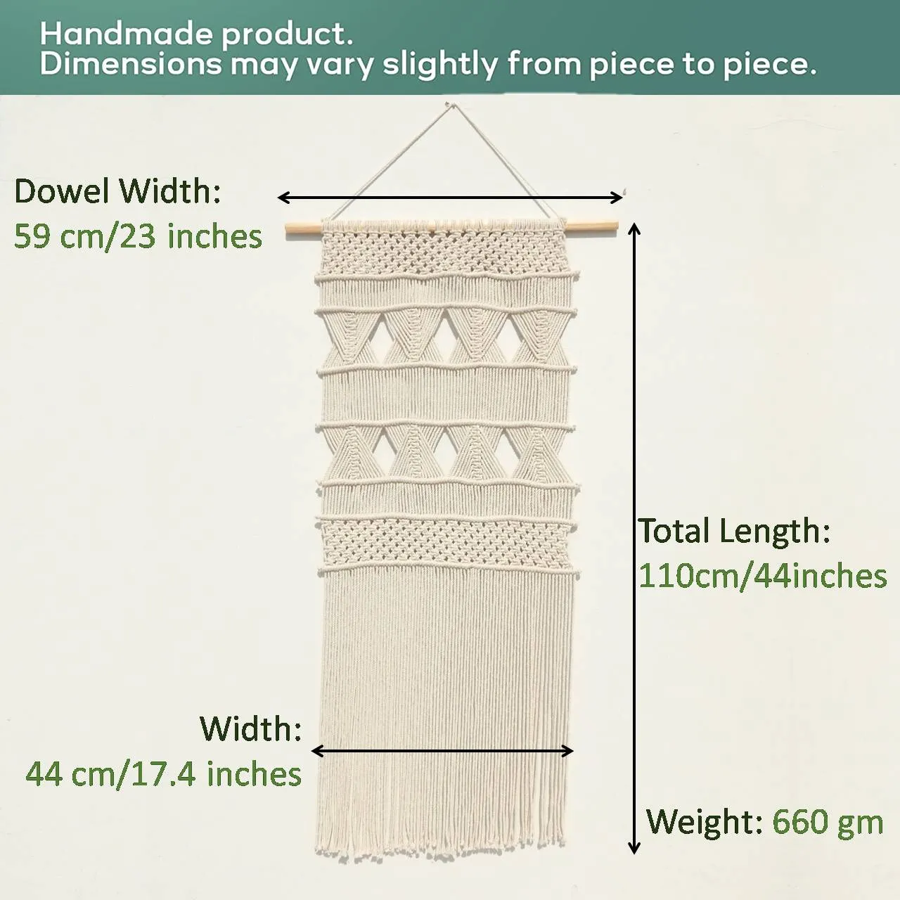 Macrame Boho Wall Hanging