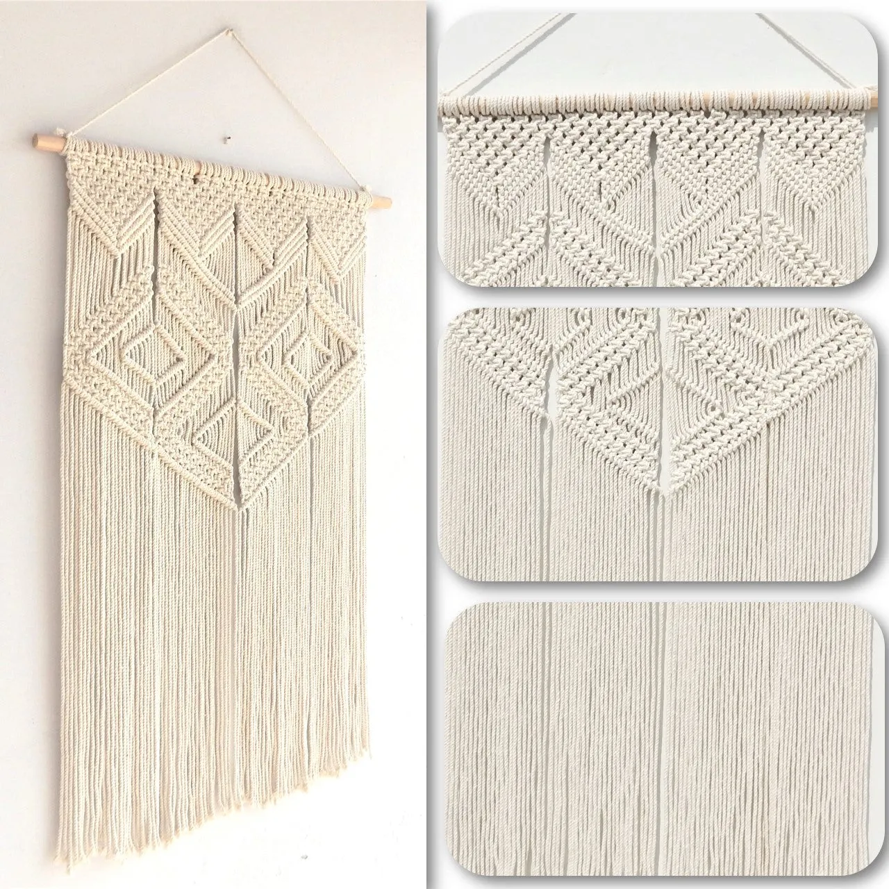 Macrame Boho Wall Hanging