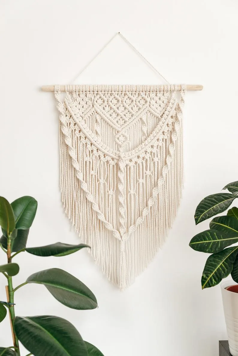 Macrame Boho Wall Hanging