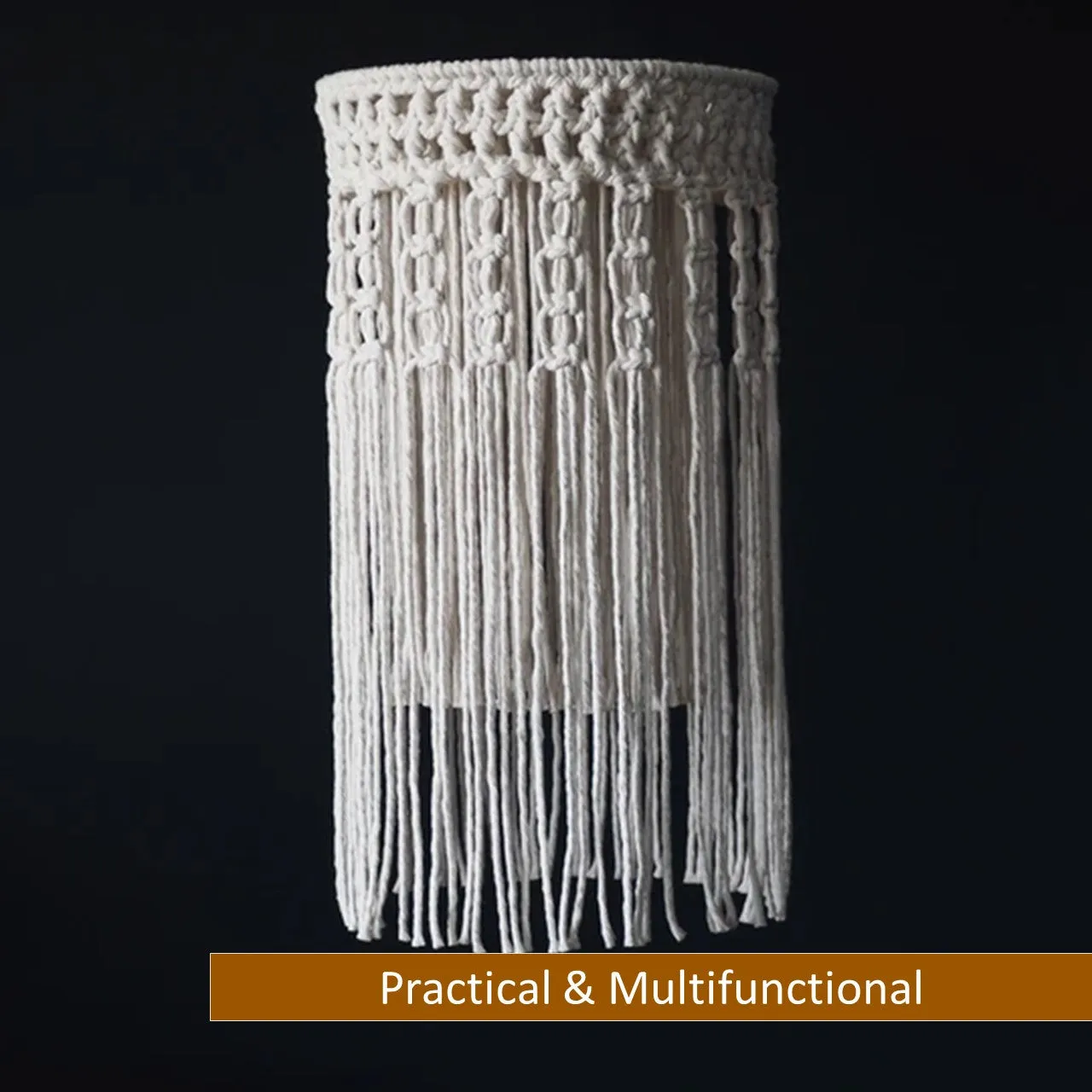 MACRAME LAMPSHADE