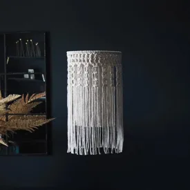 MACRAME LAMPSHADE