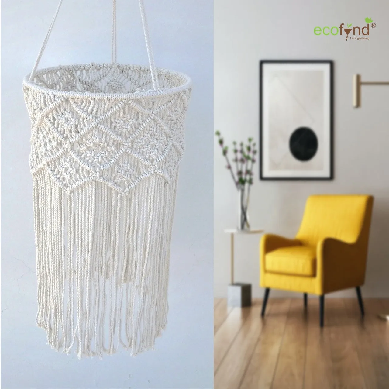 MACRAME LAMPSHADE