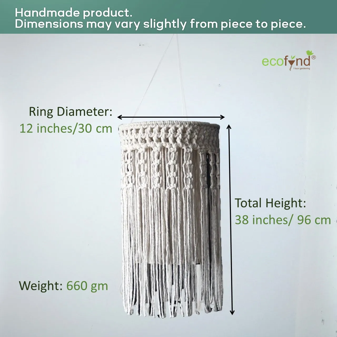 MACRAME LAMPSHADE